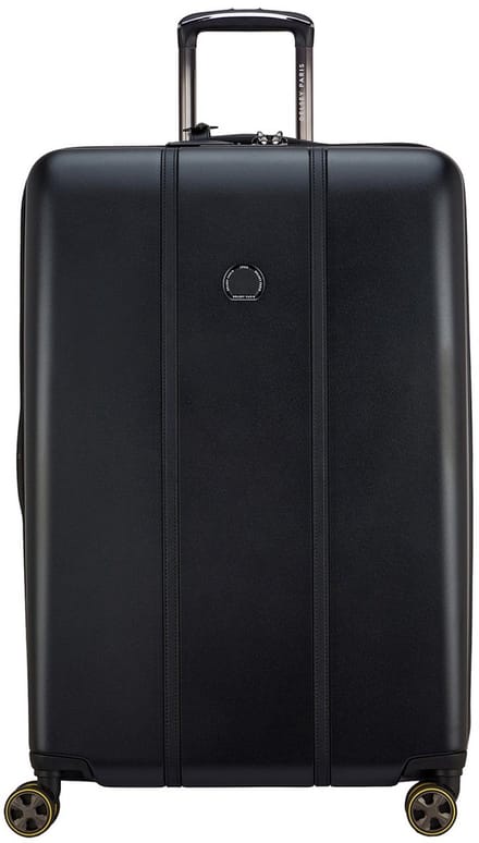 Delsey Cadence Spinner 76 cm - Uitbreidbaar 102/112 liter - 76x50x32/35 cm - deep black
