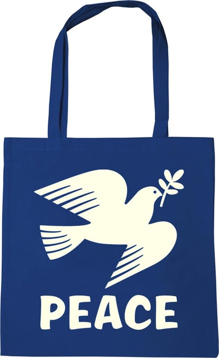 Logoshirt Baumwolltasche Baumwolltasche Peace Friedenstaube