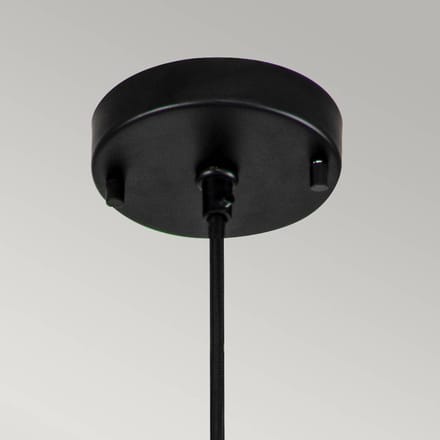 Elstead Lighting LED Hanglamp Etoile | 1X E27 Max 60W | Dimbaar | Matte Black and Gold Leaf