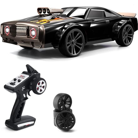 Afstandsbediening Drift Auto 1/16 Afstandsbediening Auto 2,4 GHz 4WD 35 km/u Afstandsbediening Raceauto Hoog 1 battery rood