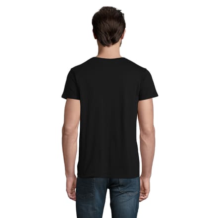 SOLS Heren Kruisvaarder T-Shirt (Diep zwart)