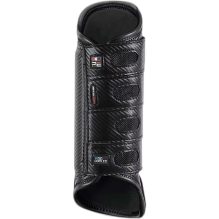 Premier Equine Carbon Tech Aircooled Eventing beschermers Achterbeen - maat M - black