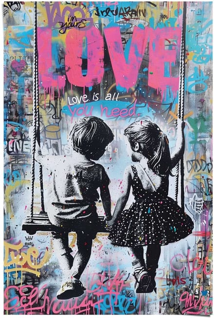 Poster Young Love - 91,5 x 61 - Papier - REINDERS