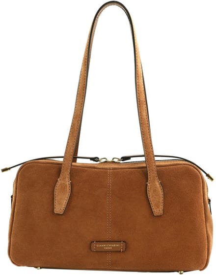 GIANNI CHIARINI schoudertas Aryna Shoulder Bag Caramel Lichtbruin