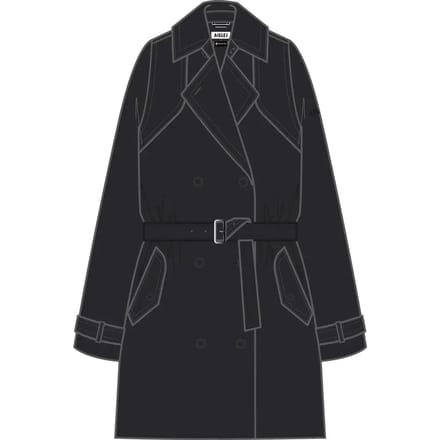 Parka middellang met verstelbare taille dames Aigle MTD®