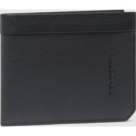 Piquadro Wallet Kiri Man Leder Zwart - PU4188W137R-N