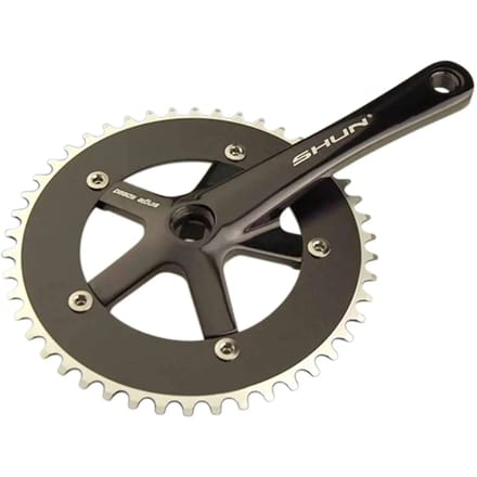 Eénbladige crankset/fixie Sélection CGN 46D L165