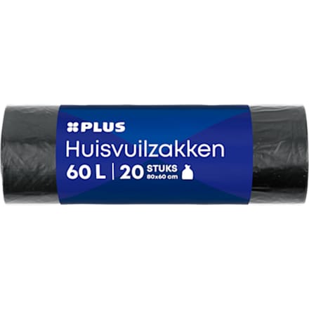 Huisvuilzakken 60L