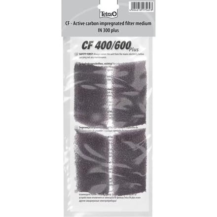Actieve kool filter spons voor aquarium Tetra CF IN 4/600