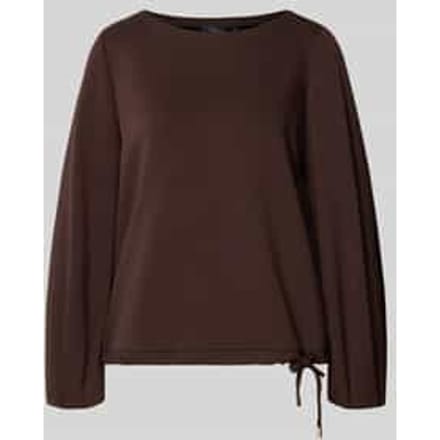 relaxed fit sweatshirt van viscosemix