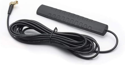Raam Antenne - DAB Antenne - Auto Radio - Schijf Ontwerp - Compact Formaat - Zwart