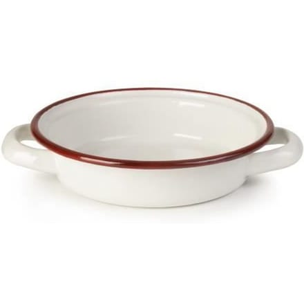 IBILI 909818 Plat à Œuf, Acier, Blanc, 18 x 25 x 5 cm
