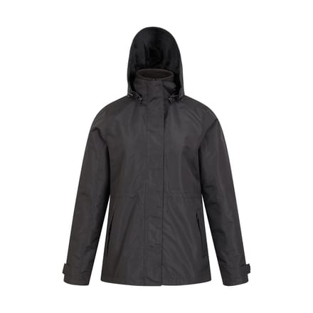 Mountain Warehouse Dames/Dames Fell II 3 in 1 Jas (Zwart)