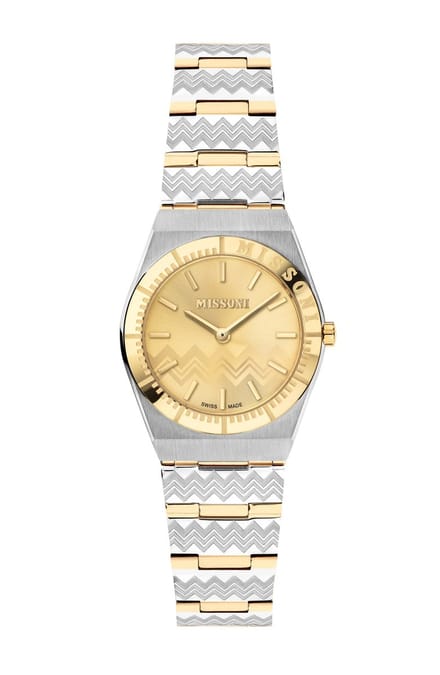 Missoni Milano MWDCA0423 Horloge - Staal - Multi - Ø 28 mm