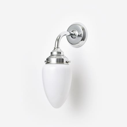 Wandlamp Menhir Small Curve Chroom - Art Deco Trade