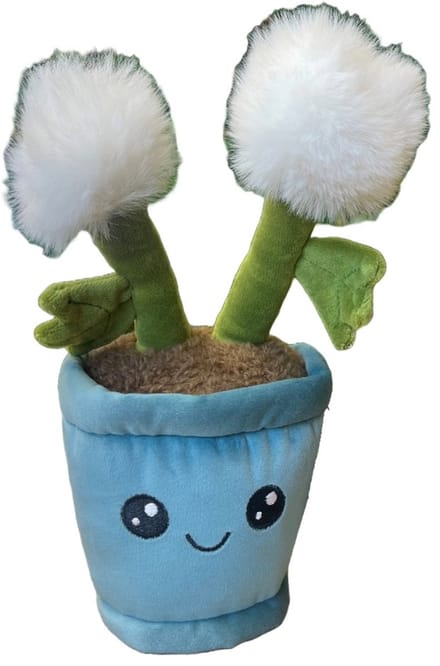 Knuffel Plant pluche paardenbloem 23cm speelgoed cadeau.