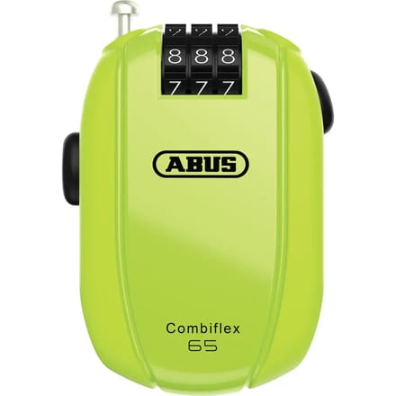 ABUS Combiflex StopOver cijferslot 65cm - fluorgeel