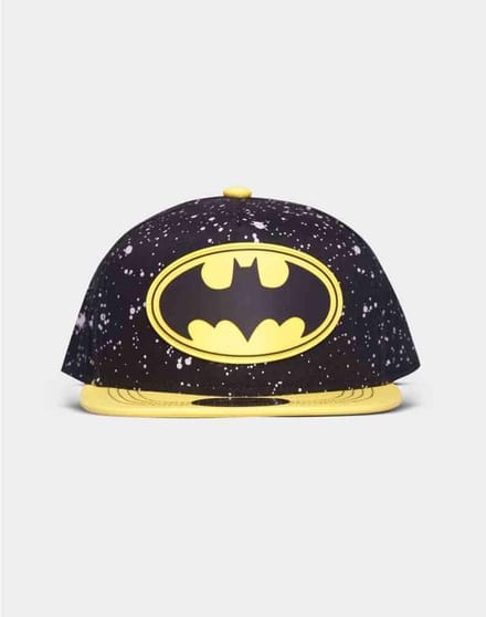 DC Comics Batman Snapback pet kinderen Logo Zwart/Geel