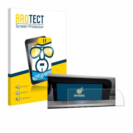 BROTECT - Screenprotector voor Porsche 911 Typ 992 Cabrio PCM 6.0 - Folie Beschermfolie transparant