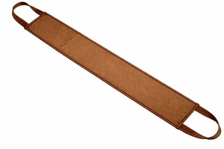 Somstyle Luxe Lotion Insmeerhulp - Rug Applicator - Aanbrenghulp - Wasbaar - Bruin