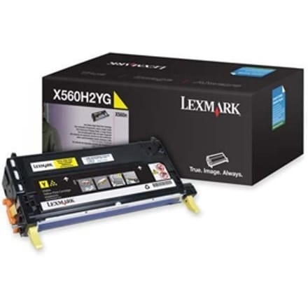 Lexmark X560A2YG toner cartridge geel (origineel)