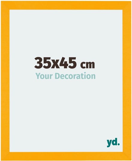 Your Decoration - Fotokader 35x45 cm - MDF - Geel - Mura
