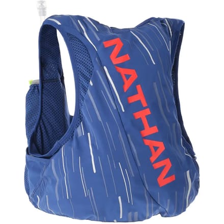 Nathan Pinnacle 4L Hardlooprugzak - Marine / Rood | Maat: XL