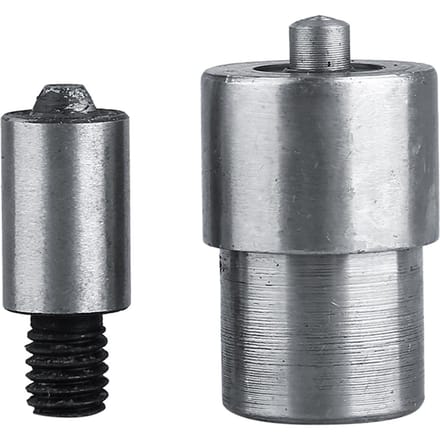 Oogjestang, professionele oogjestang met 3 stempelsets en 900 oogjes, 6 mm 10 mm 12 mm wit