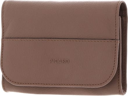 PICARD Leren portemonnee Legere E 1 Wallet With Flap Chai beige