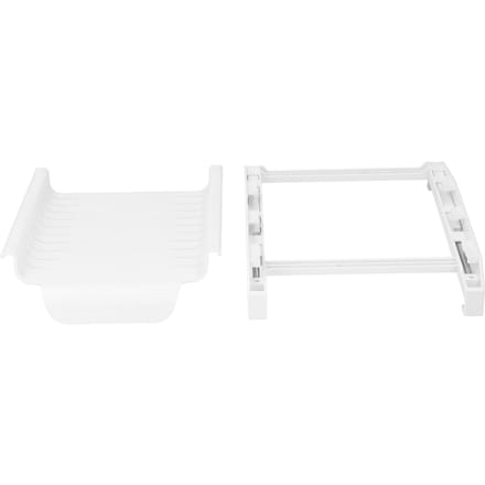 Koelkast Opbergrek Uittrekbare Lade Plaat Container Koelkast Voedsel Organizer Keukenbenodigdheden(Wit ) wit