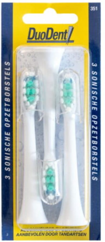 Duodent Opzetborstels 350 3 stuks