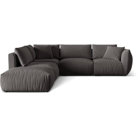 Hoekbank Christ 4-zits links velvet | Micadoni