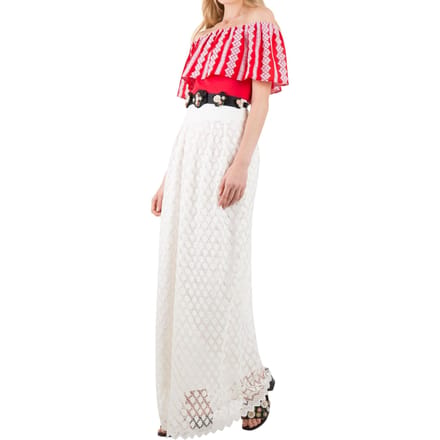 Anne Fontaine Medith Hibiscus Größe: 38 | Blusen Outlet | Damen