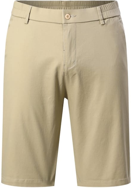 ALLTHEMEN Heren Straight Fit Casual Korte Broek - Elastische Tailleband - 32