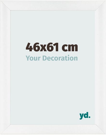 Your Decoration - Fotolijst 46x61 cm - MDF - Wit Hoogglans - Pisa