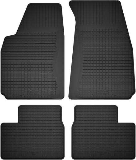Wielganizator BasicProtect - Rubberen Automatten - 1,5 cm Rand - Anti-slip - Set van 4