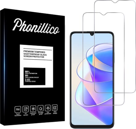 Screenprotector voor Honor X7A - 2 stuks Beschermglas van glas Transparante glazen schermbeschermfolie