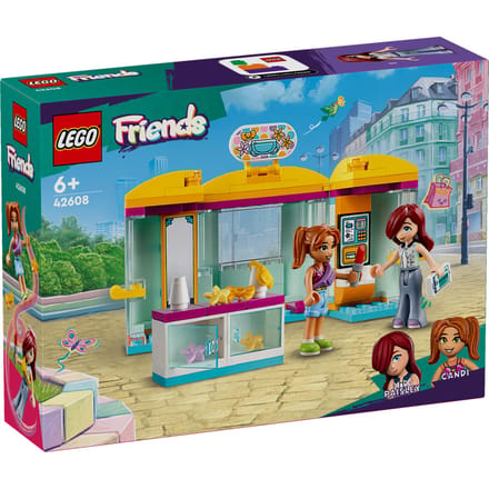 LEGO 42608 Friends Winkeltje met accessoires Speelgoedwinkel Set met Schoonheidszaak