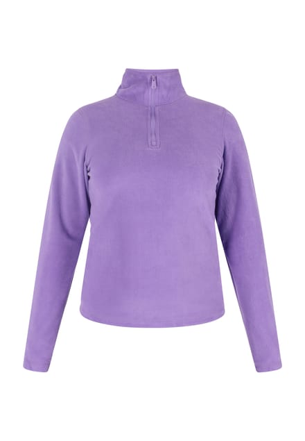Mymo Fleece trui Dames violet