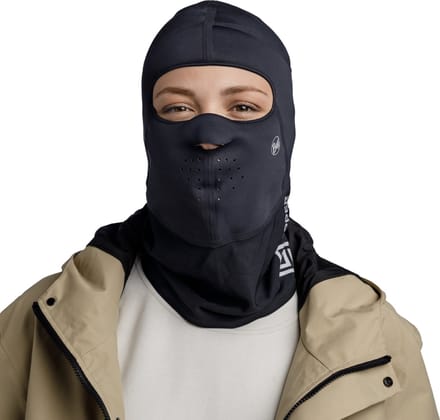 BUFF® Windproof Balaclava SOLID BLACK M/L - Balaclava