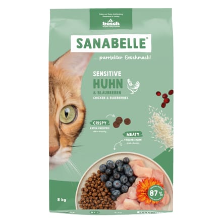 Sanabelle Sensitive met Gevogelte Kattenvoer - 8 kg