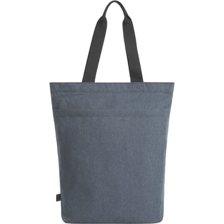 Halfar Effen cirkel boodschappentas (Blauw/Grijs)