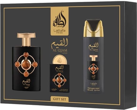 Lattafa - Pride Al Qiam Gold Eau de Parfum Giftset - 320ml