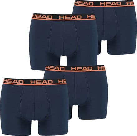 HEAD Heren Boxershorts HEAD BASIC BOXER 4er Pack Veelkleurig XL