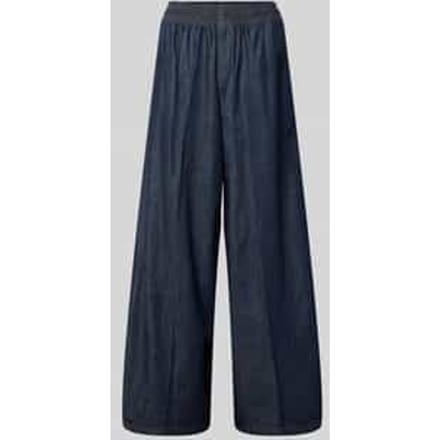 Wide leg jeans met elastische band model 'CEILING'