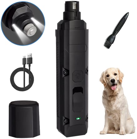 Stille elektrische klauwslijper voor honden