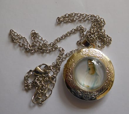 Ketting met hanger Maria inkl. kadeaudoosje