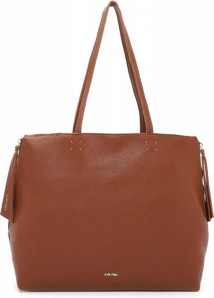 SURI FREY Schoudertas Shopper Ketty Shoulder Bag Brandy Bruine