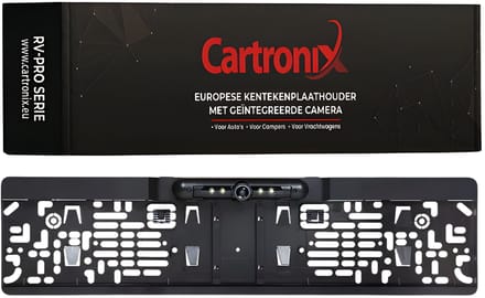 Cartronix RV-420 PRO kentekenplaathouder met camera | Full HD