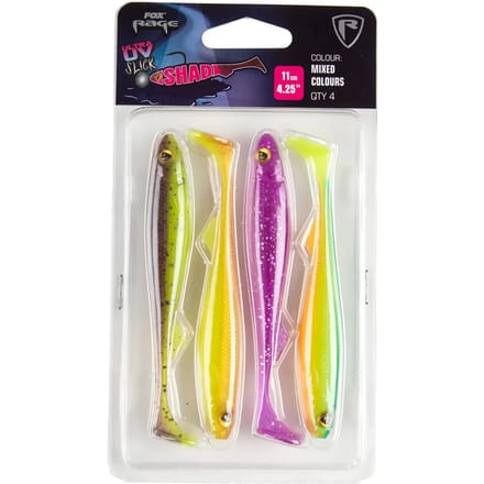Lokvogels Fox Rage Slick Shad (x5)